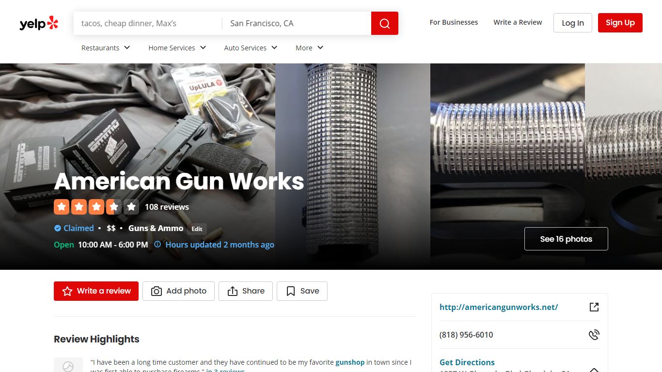 AMERICAN GUN WORKS - 16 Photos & 106 Reviews - Yelp